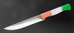 JN Coltello da Cucina-Chef fatto a mano CCW2b